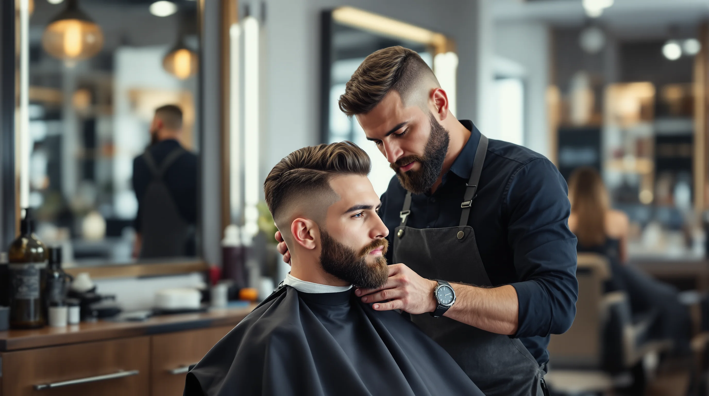 Les gentlemans : le salon pour des coupes tendance et une barbe soignée
